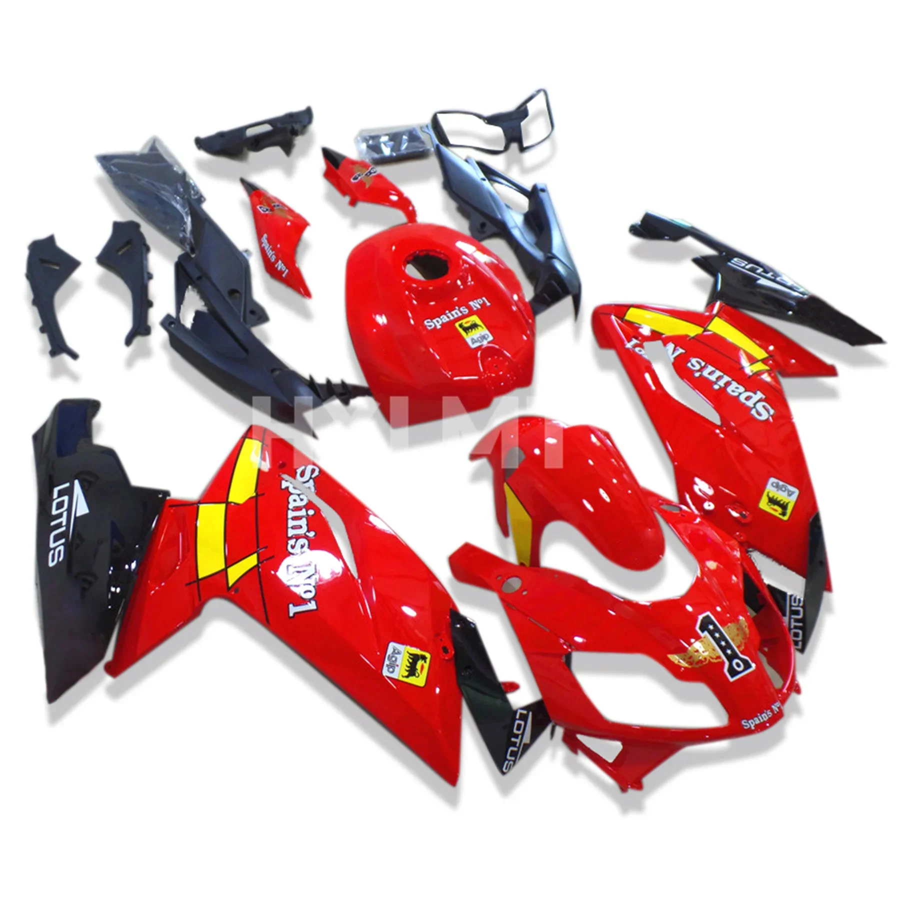 

Motorcycle Fairings Kit For Aprilia RS 125 2006 2007 2008 2009 2010 2011 Bodywork Set RS125 06-11 Injection NEW Red Black