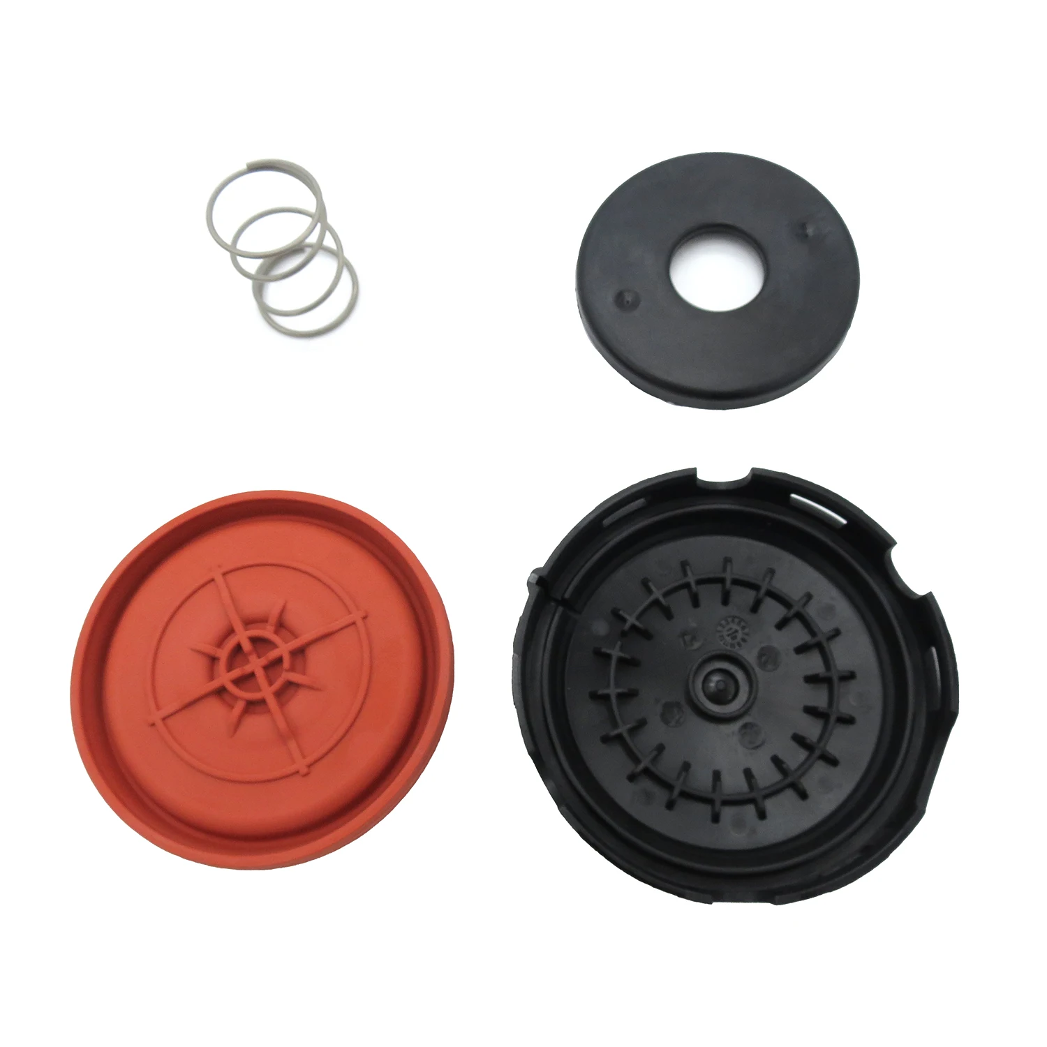 Kurbelgehäuse-Entlüftungsmembran-Kit für Porsche Cayenne 92A 4.8 2010–Panamera 970 2009–2016 94810713520 94810713521