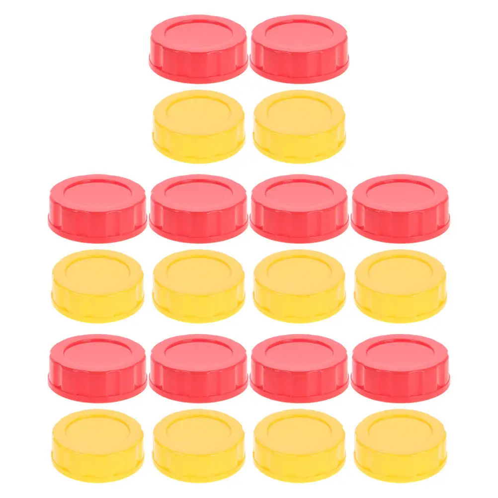 

10Pcs Baby Bottle Caps Replacement Wide Mouth Leakproof Sealing Rings Secure Milk Storage Travel Bottle Lid Coffee Cup Lids