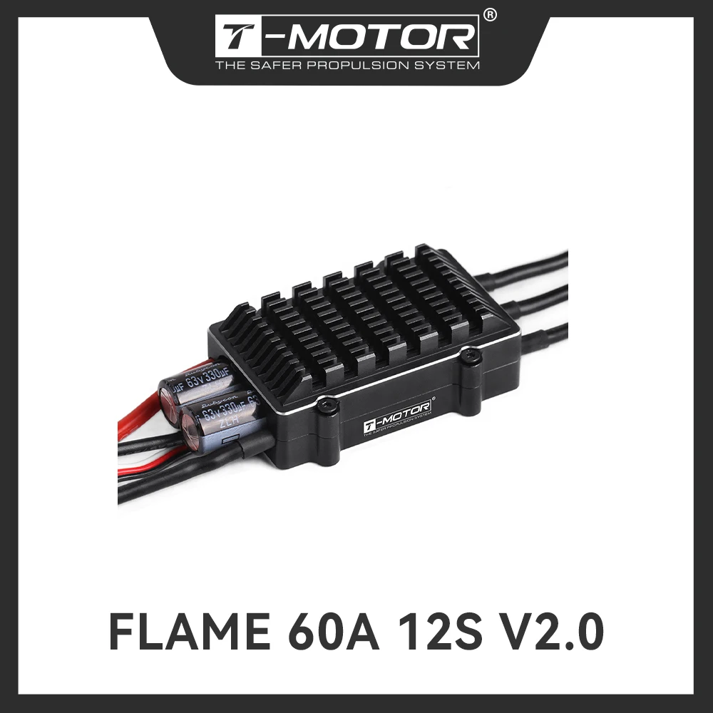 

T-MOTOR FLAME 60A 12S V2.0 Multi-Rotor Drone ESC 6-12S Electronic Speed Controller For Efficient reasonable dissipation