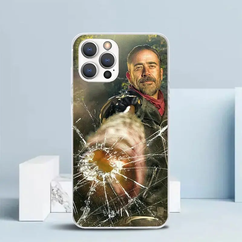 Negan The Walking Dead Phone Case For IPhone 16 17 17E 16E 15 14 Plus 13 Mini 12 11 Pro Max 7 8 + SE 2020 Air Soft TPU Cover 16 view 3