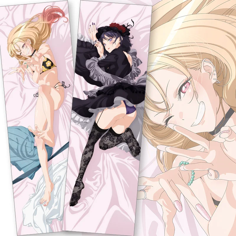 

Мой наряд, дорогой, фоточехол, двусторонний сексуальный чехол Kitagawa Марин, обнимающий тело, аниме подушка, чехол