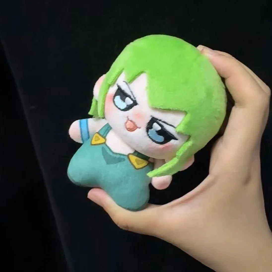 

10cm Anime Stuffed Stone Ocean Plushie Pendants Doll Stone Ocean Plush Doll Toy Figure Keychain Fans Birthday Gifts
