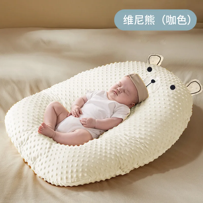 Baby Anti-spitting Milk Slope Pad Newborn Lying Sleeping Feeding Breastfeeding Pillow Super-sized Sleeping Bed-in-bed