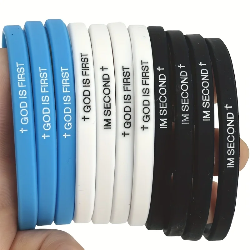 Couple Silicone Wristbands for Sports