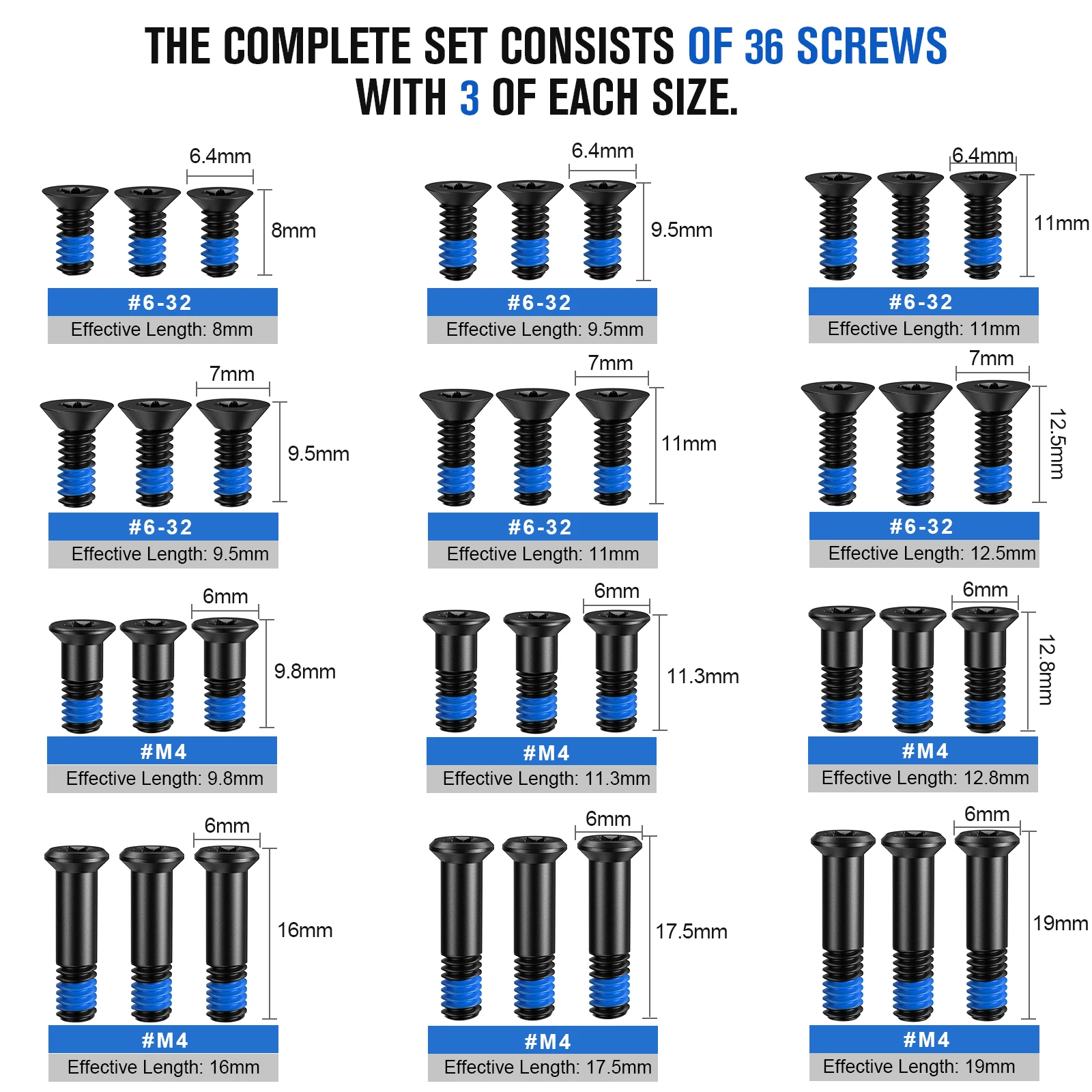 Red Dot Screw Set, …