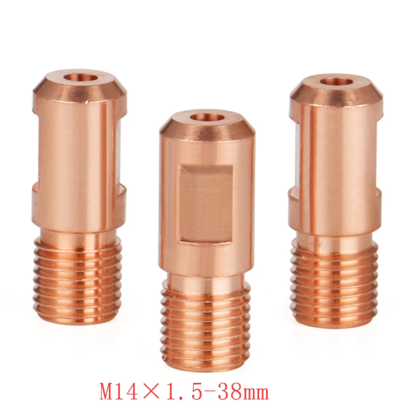 2PC Submerged Arc Welding Machine Welding Torch Welding Tips Welding Nozzle M14X1.5 38mm Length