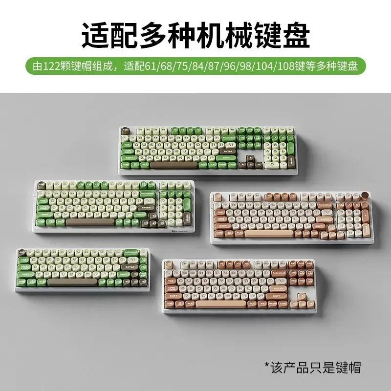 

FUCHU PBT side engraved mechanical keyboard keycap customization high quality appearance suitable for 68/87/98/104
