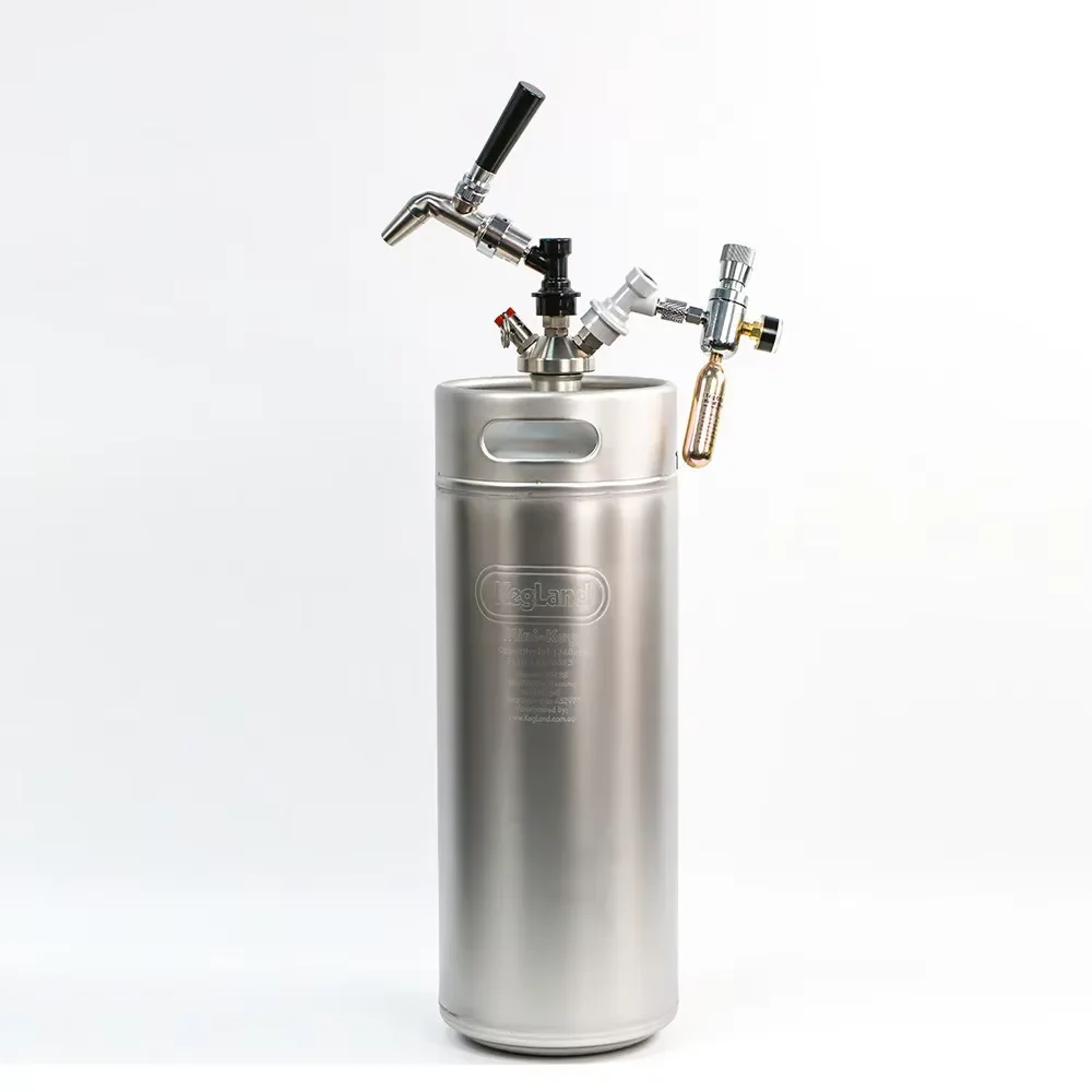 KegLand Mini Keg - 4/5/8/10L (175mm X 280mm) Beer Brewing bar tool