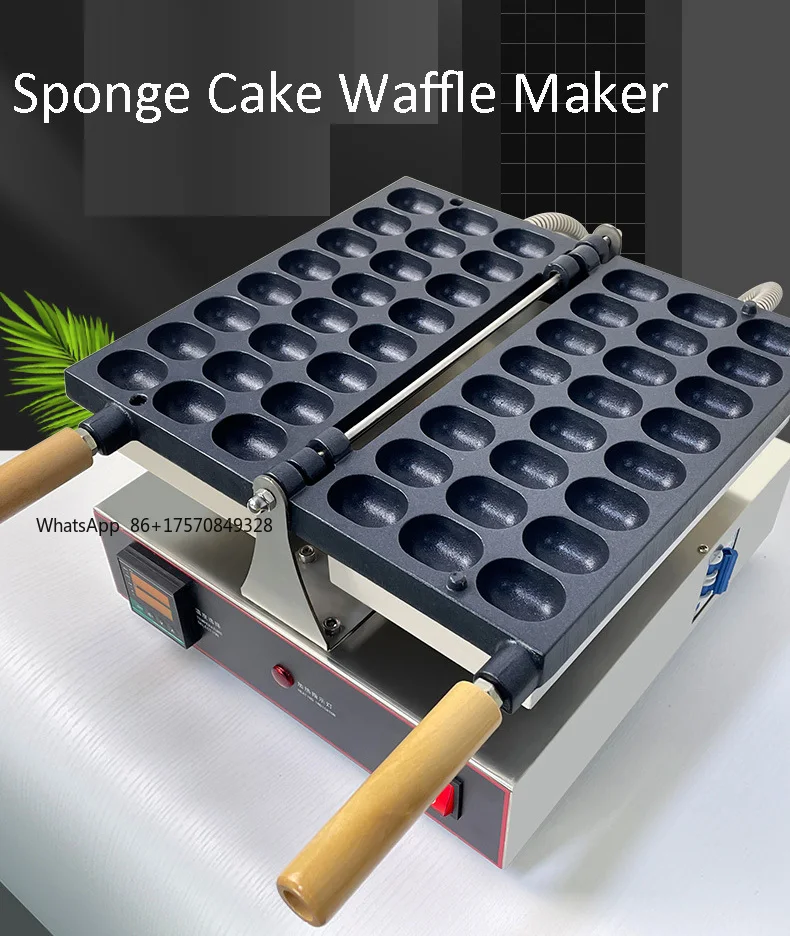 

Snack Machine Ball Bubble Waffle Maker Machine Stainless Steel 220V 1600W Korean Japanese Baby Cake Waffle Machine