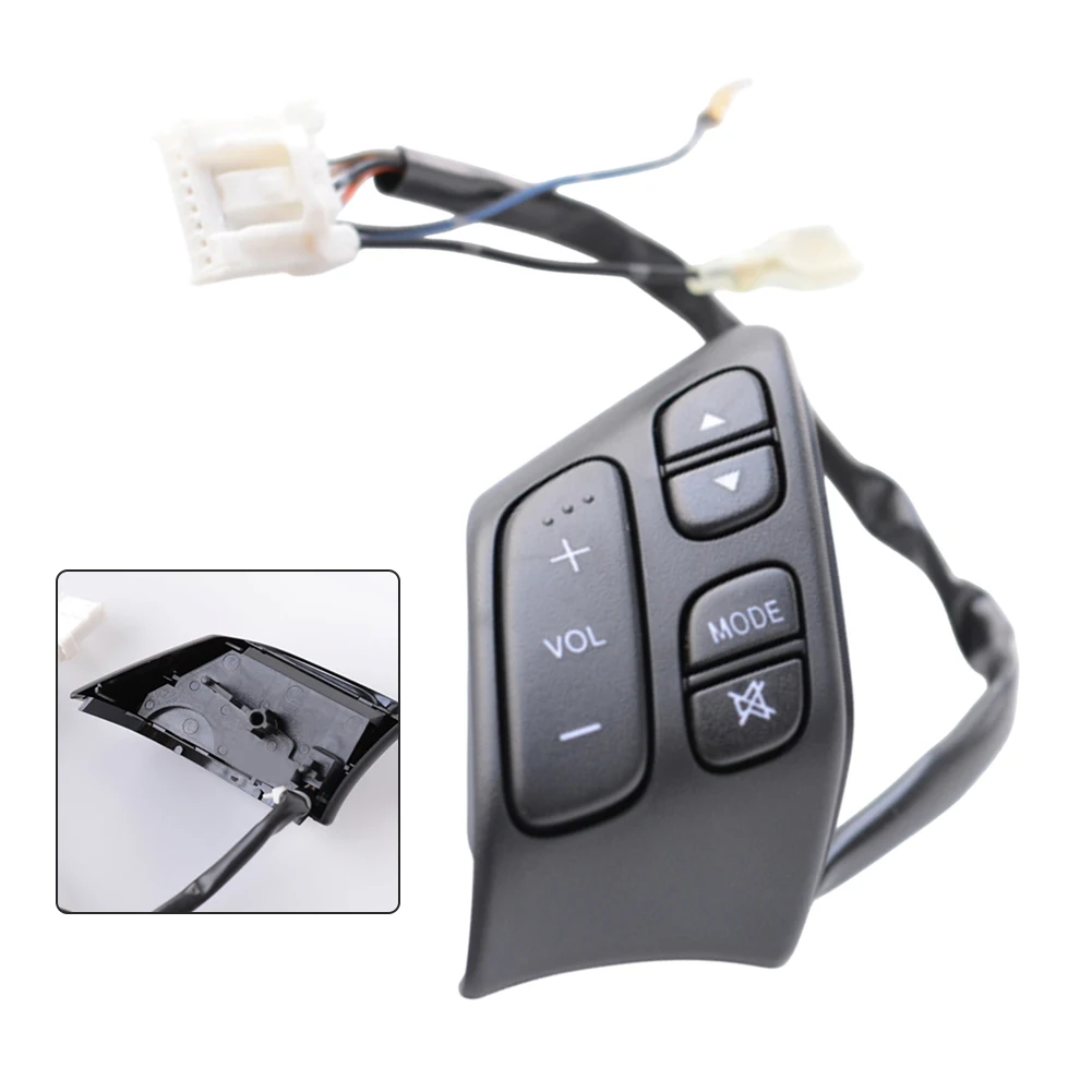 

Car Audio Volume Control Switch Multimedia Steering Wheel Button For Mazda 3 5 Multi-function Audio Button Switch Car Interior