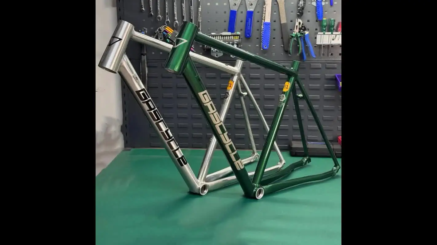 C/Vブレーキロードバイクフレームレーシング自転車フレーム6069アルミ