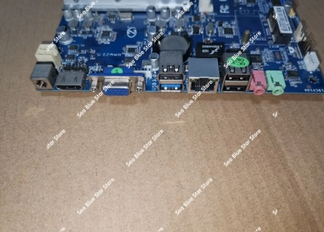 Industrial Control Machine Main Board ZA-1900AC1, The Board Comes with J1900 Quad-core CPU Second-hand Disassembly Main Board