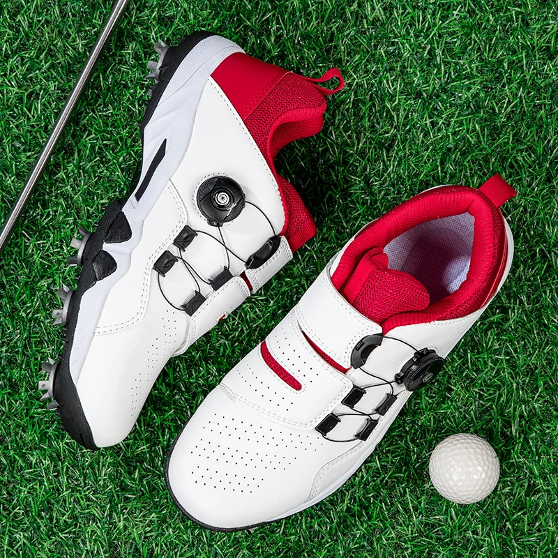 

Мужские кроссовки для гольфа класса люкс 2026: комфортная обувь для прогулок и игры в гольф, спортивная обувь для гольфистов