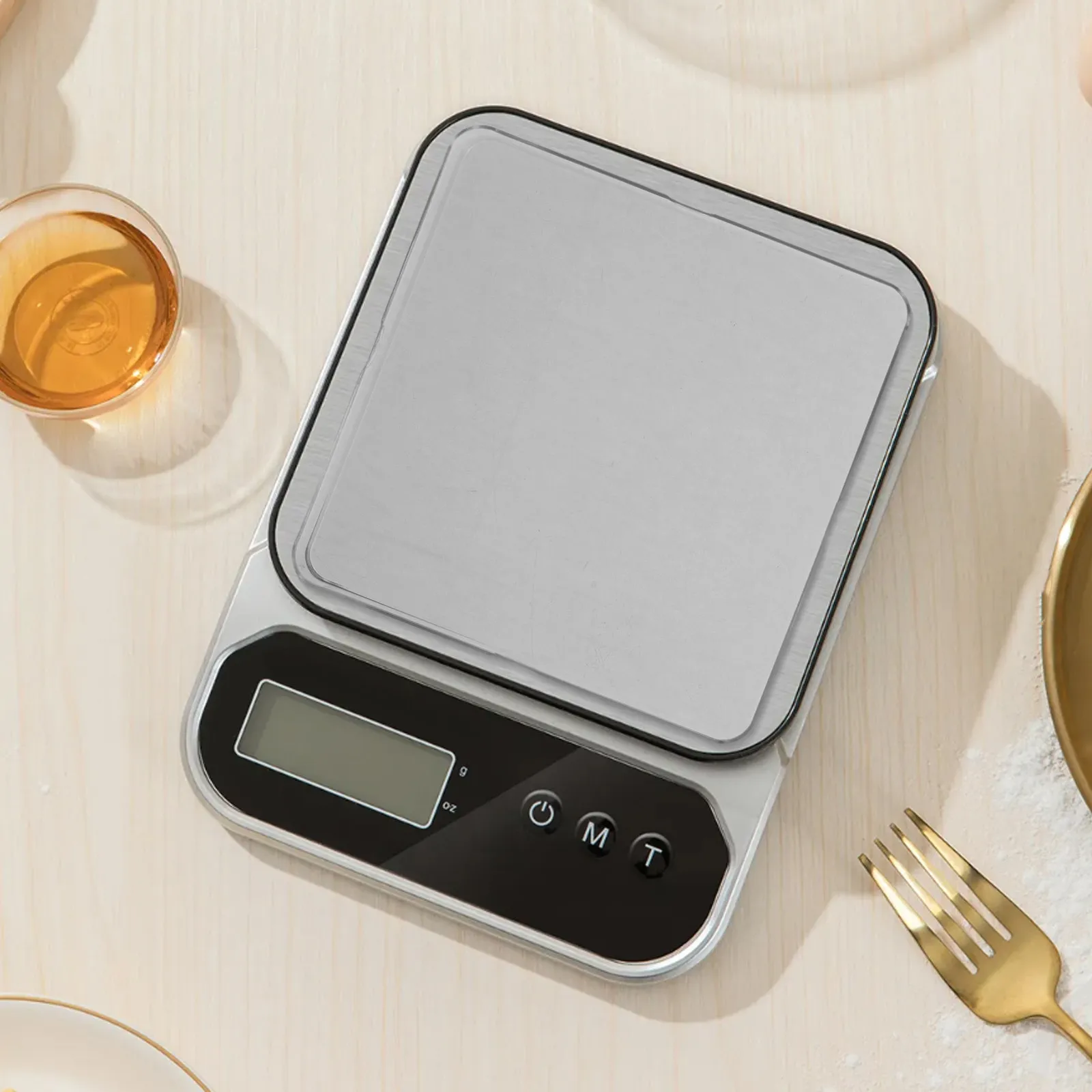 2Pcs Kitchen Electronic Scale Accessories Clear Plastic Scale Tray Lightweight Weighing Pan Replacement for Baking Cooking