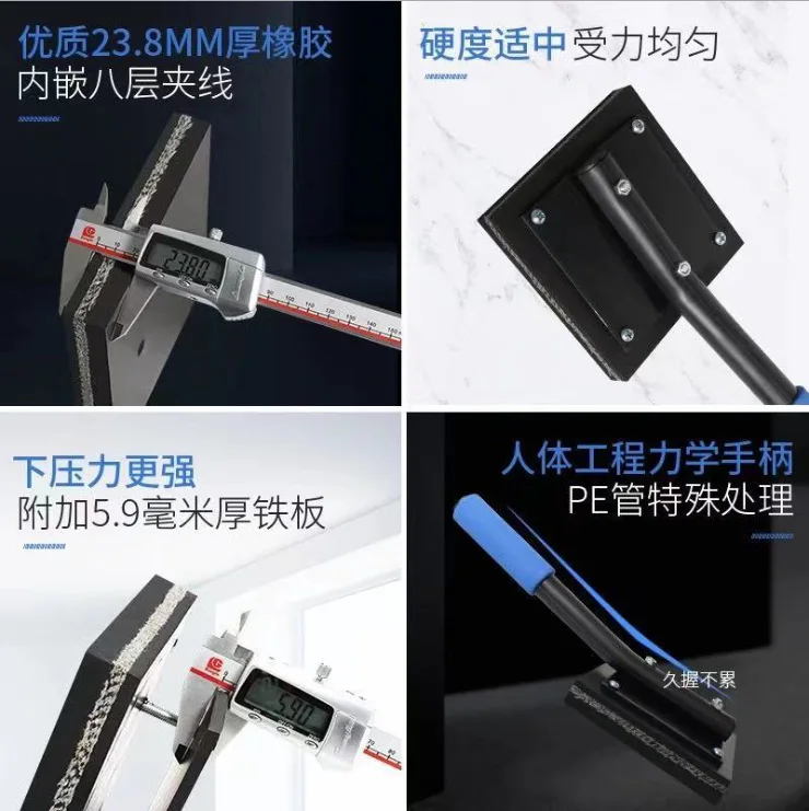 Tile Installation Tool Rubber Mallet Floor Hammer Tiling for Laying Tiles Heavy Duty Professional Tools Flooring