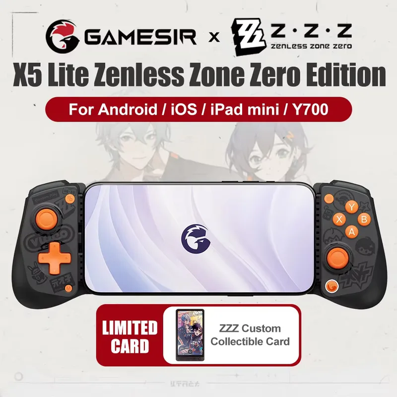 Gamepad Móvel GameSir X5 Lite Edição Zenless Zone Zero para iPhone