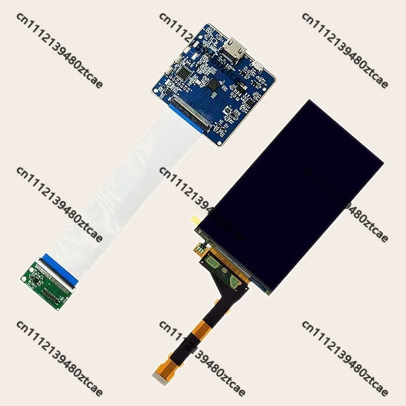 5.5 Inch 2K LCD Display 2560x1440 3D Printer Screen No Backlight HDMI Drive Board for Photon S