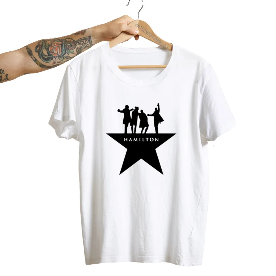 Alexander Hamilton T Shirt Women Men Broadway Musical T-shirt Casual O-neck Short Sleeve Streetwear Women\'s Top Female Clothing