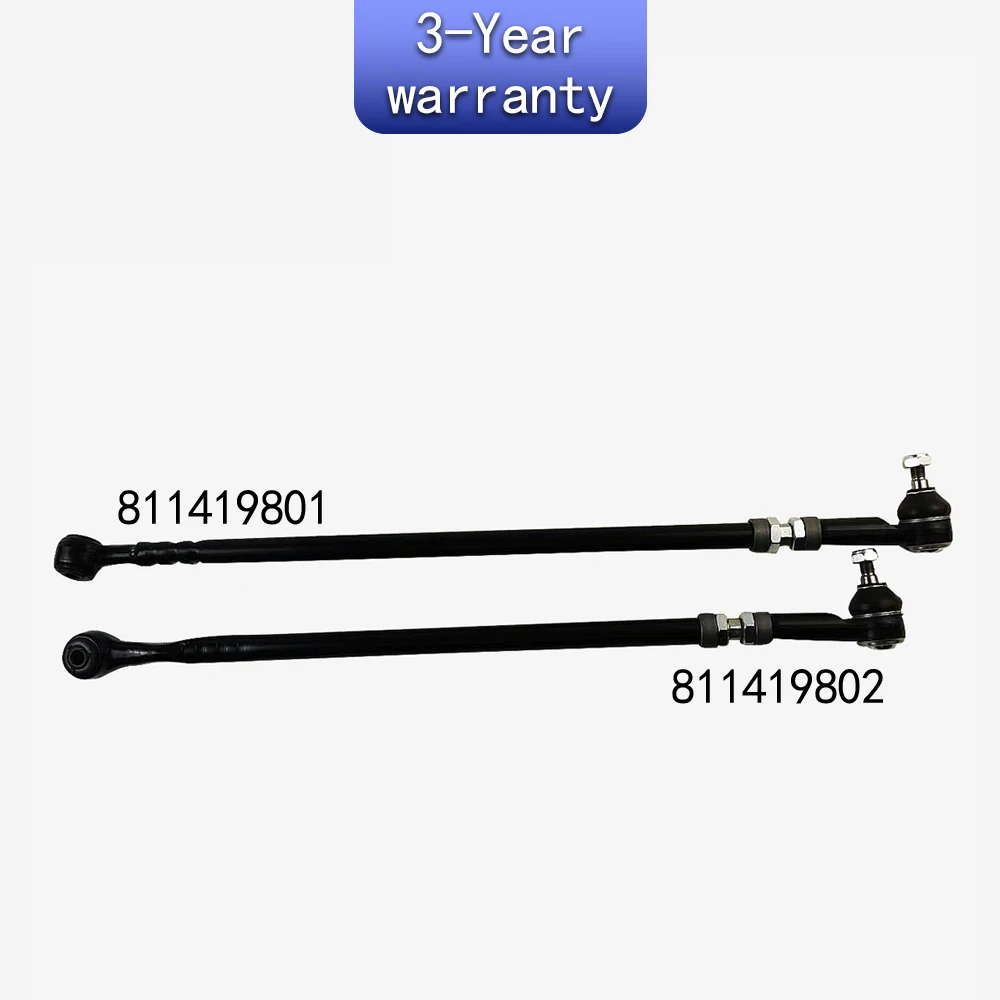 2Pcs Tie Rod End For V​W Santana 2000-2014 811419801 811419802