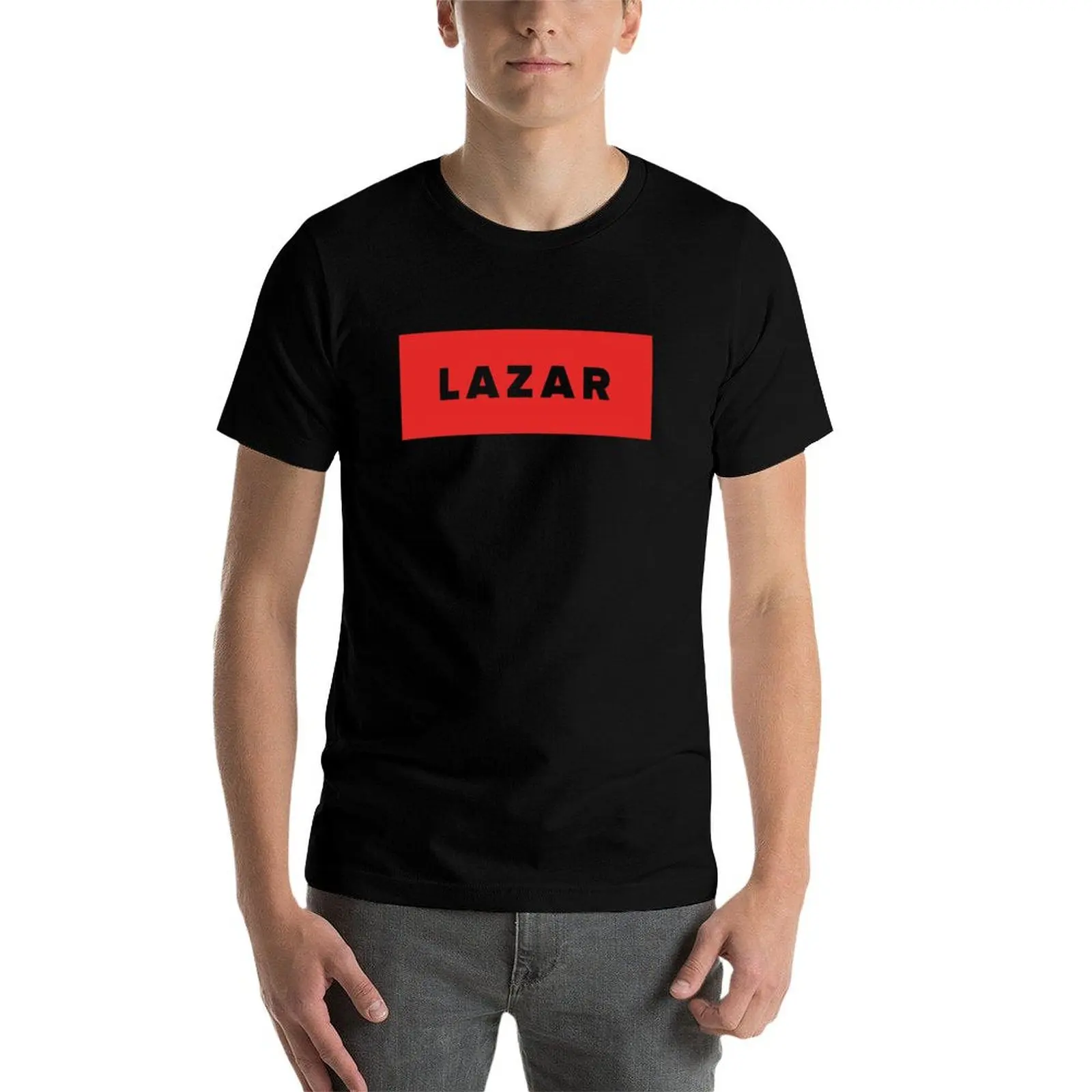 

LAZARBEAM LOGO T-Shirt t shirts for man cotton t shirts cotton 100% man graphic t shirt T-Shirt