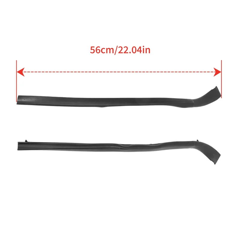 แถบกันลมประตูหน้าสำหรับรถฟอร์ดทรานสิท MK7 ทัวร์นีโอ 9C11-V51401-AD แถบปิดผนึกกระจกรถยนต์