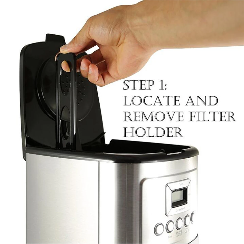 6/12pcs Activated Carbon Water Filter Replacement Non-woven Bamboo Charcoal Filter For Cuisinart Coffee Machine