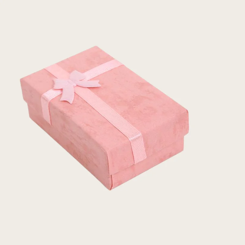 Lote de 12 Cajas de Papel para Exhibición de Joyería de 5x8cm, Caja Organizadora para Collares, Pendientes y Anillos