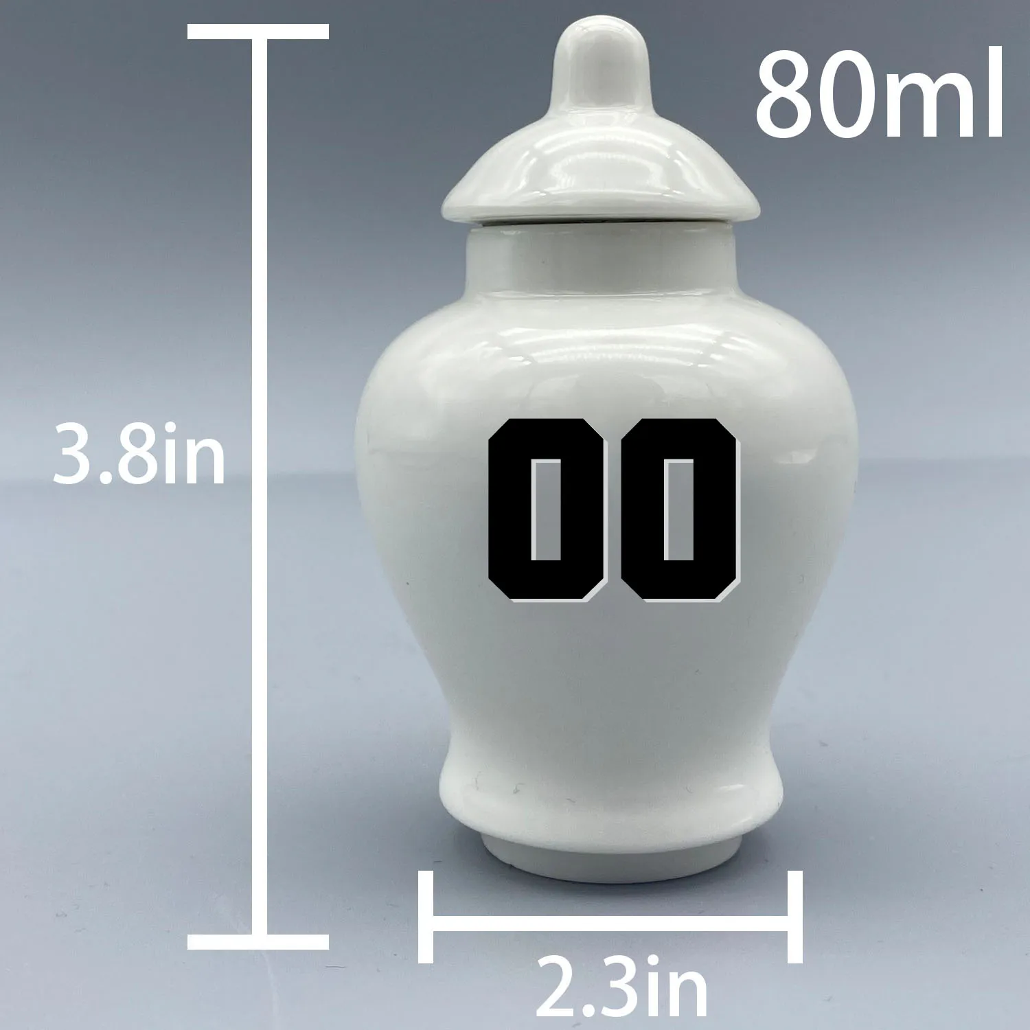 Mini Urn for Las Vegas Raiders-themed Logo Urn.Please send me the customization information - name/date and number on the urn