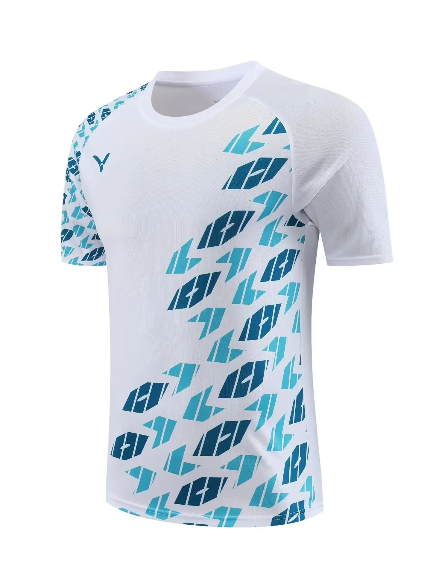 Customized men's and women's badminton T-shirt quick drying breathable light and comfortable can print LOGO tennis T-shirt