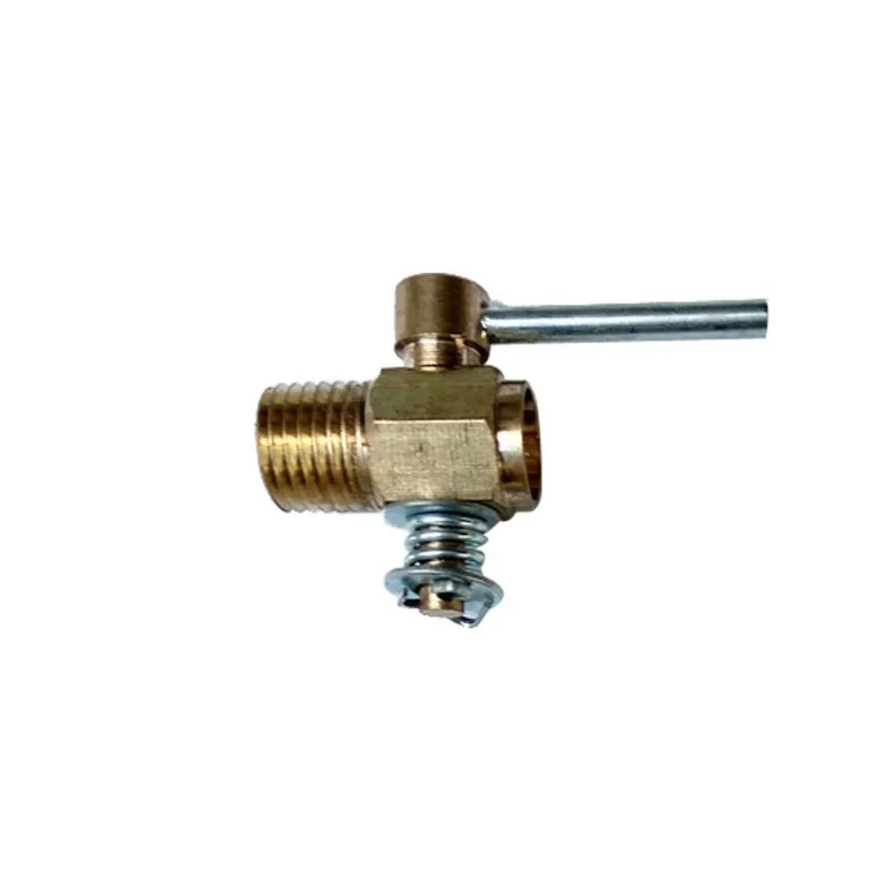 1pcs Single cylinder water-cooled diesel engine accessories, copper drain switch, Changchai R175 S1115 195