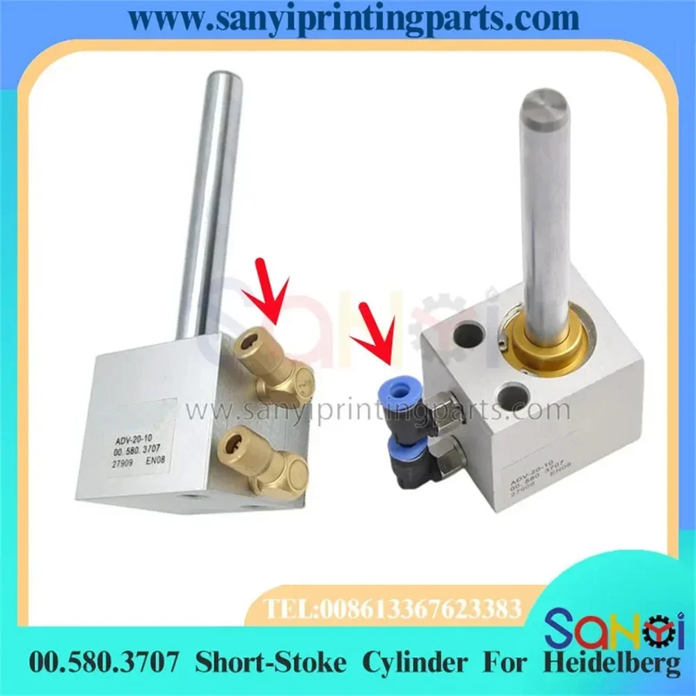 

Heidelberg Short-Stoke Cylinder 00.580.3707 Sa-21035 для печатной машины XL105 CX102 CD102 SM102 CD74