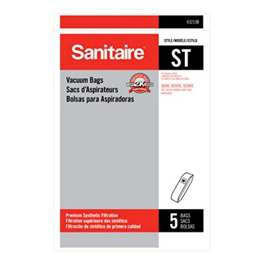 

5PK ST Style Vacuum Bag