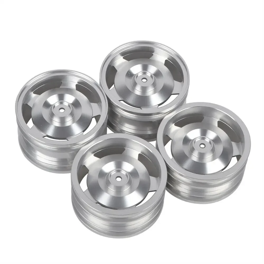 Aluminum Rear/Front Dish Wheels Hub For Tamiya DT-03T DF-03 DF-02 TD4 TL-01B TT02B Top Force EVO 2021 Chassis 4WD Buggy