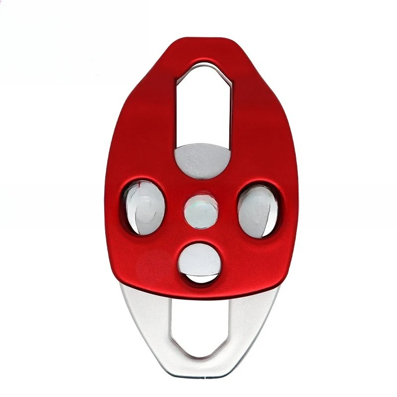 

Climbing Rescue Crossing Coaxial Side Panel Double Pulley Fire Rescue Double Pulley Mountaineering Crossing Hoisting