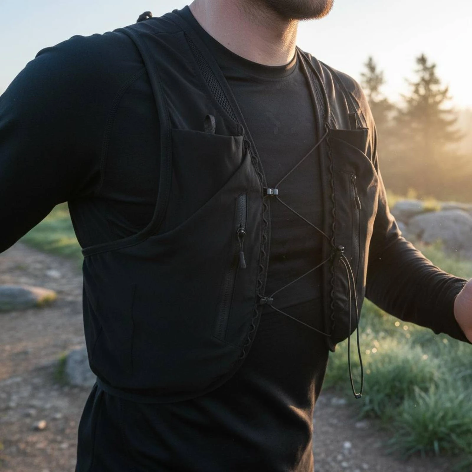 กระเป๋าเป้สะพายหลังแบบมีช่องใส - Running Gear Hydration บทวิจารณ์และราคา
