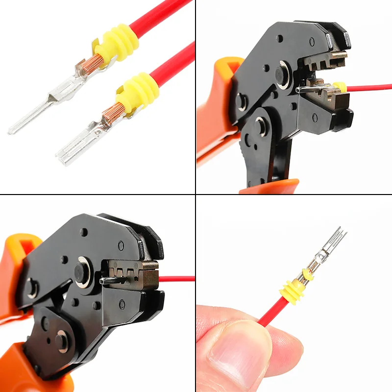 254/622 szt. Wodoodporne złącze przewodu samochodowego 1/2/3/4Pin zaciski elektryczne kabel w pudełku uszczelnione połączenie do motocykla samochodowego — zdjęcie 7