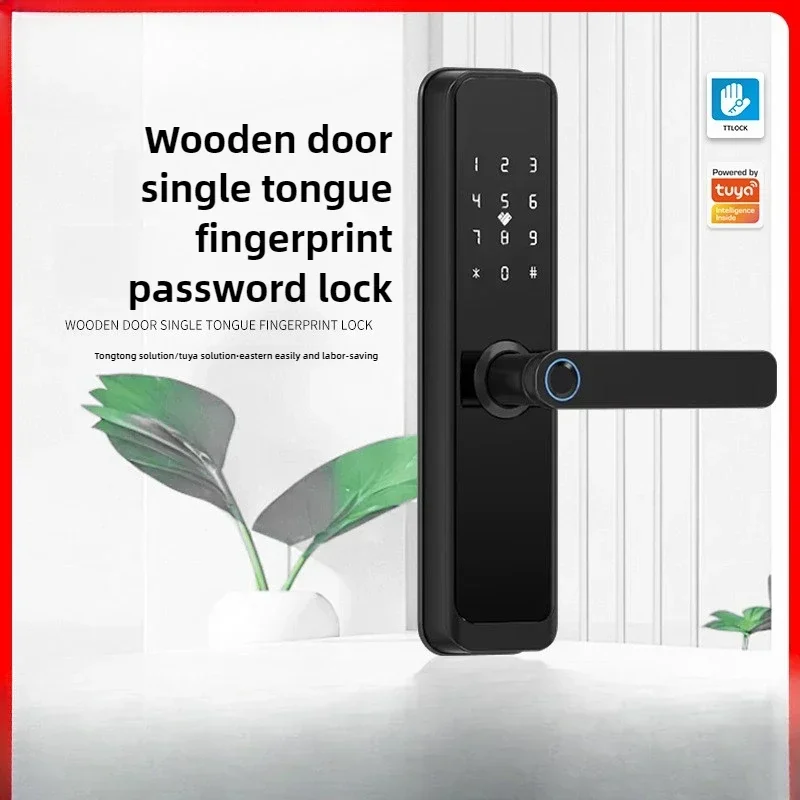 cerradura-inteligente-multilingue-con-huella-dactilar-cat's-eye-para-alquiler-puerta-interior-de-madera-wifi-cerradura-electronica-completa