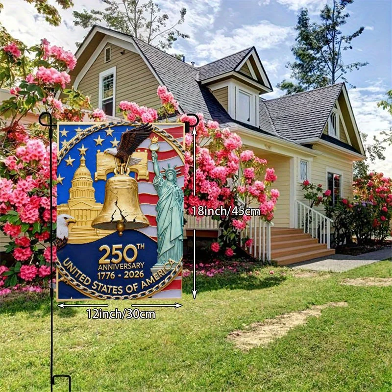 USA 250th Anniversary Garden Flag 2