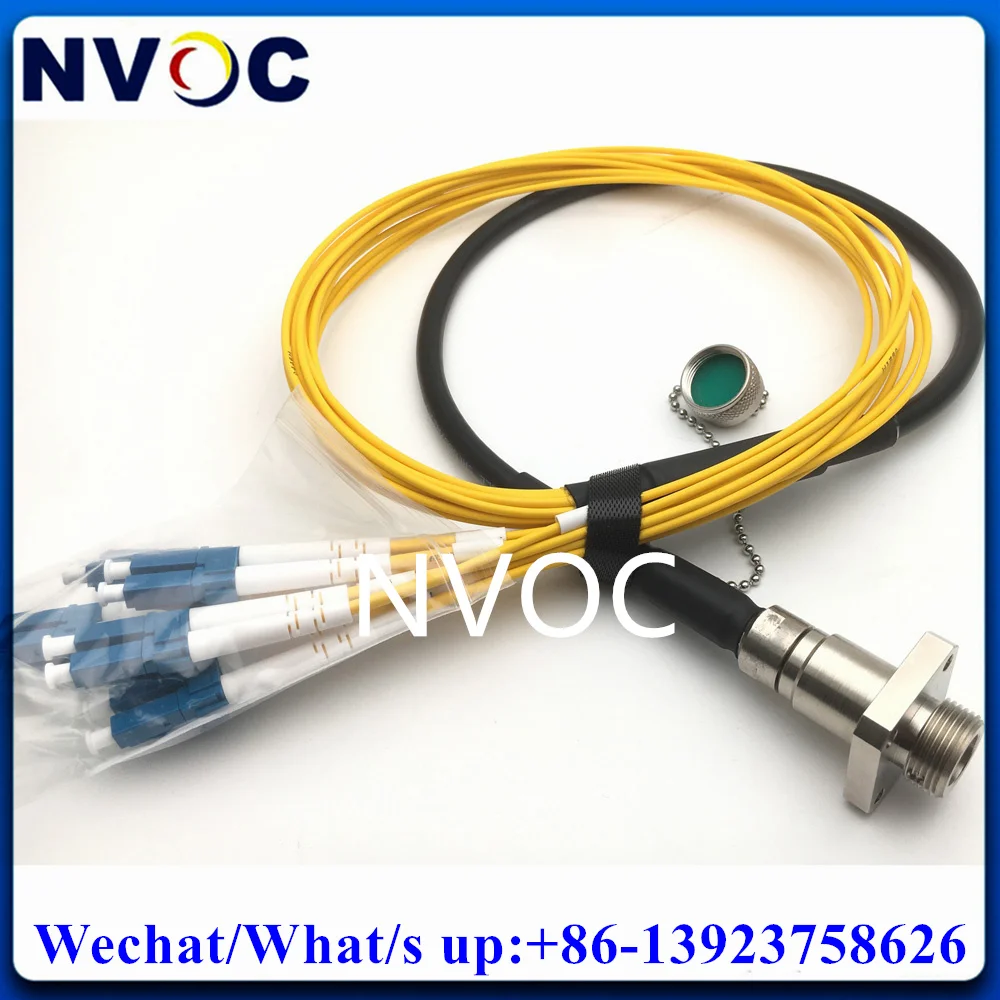 

12Core SMF ODC-MPO Male/Female Socket Square 0.5M To LC/SC/FC/ST Waterproof 12C Fiber Optic Jumper Connector For Patch Panel Box