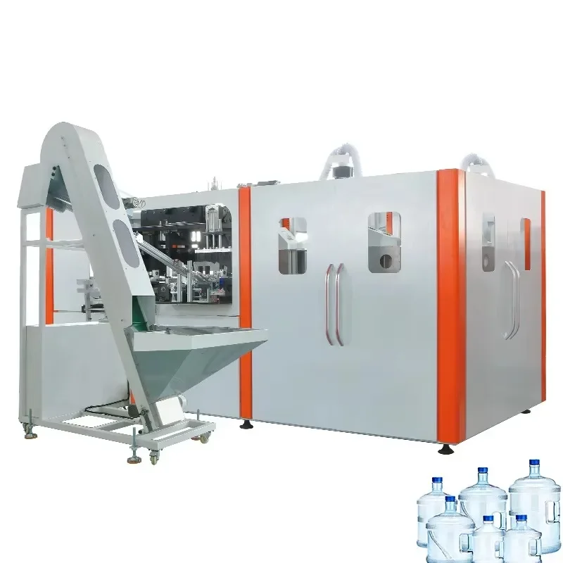 6 Cavity Fully Automatic PET Bottle Blowing Machine with Motor High Yield Rate 1 Year Warranty