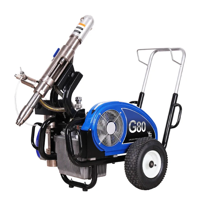 High Pressure Gun For Epoxy Grout Heavy Duty High Viscoisty Epoxy Polyurethane  Electric Airless Paint Sprayer Spraying Machine