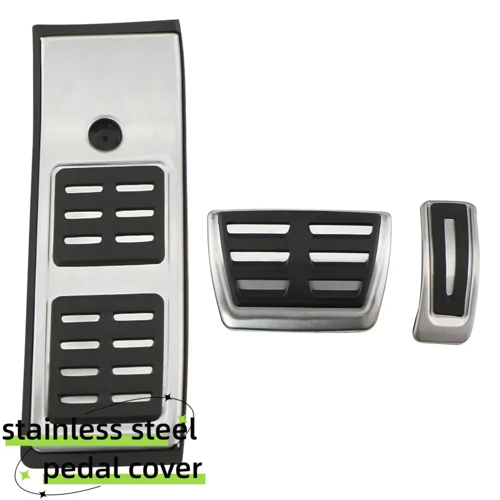 

LHD Car Pedals for Audi Q5 FY 2018 2019 2020 2021 2022 Stainless Steel Gas Fuel Brake Foot Rest Pedal Cover Pad Accessories