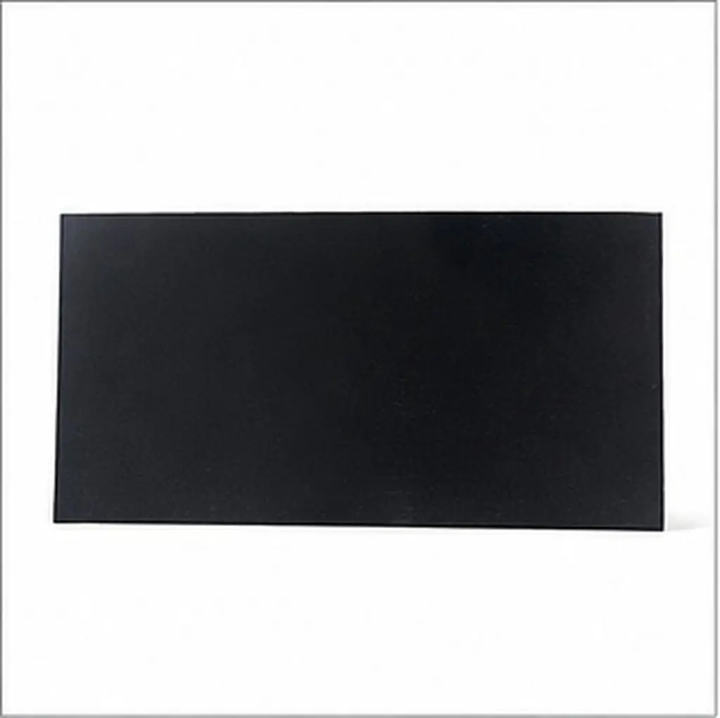 Gq992 Black Acoustic Guitar Pickguard Sheet Scratch Plate Pickguard Material Sheet Self-Adhesive Guitar Surface Protector