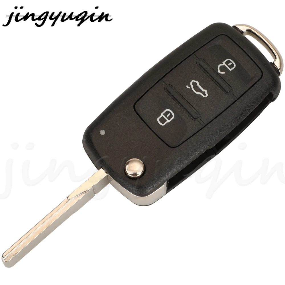 Jingyuqin-Clé à distance pour VW Golf Tiguan Polo Passat CC rosemSkoda Mk6 Octavia Jetta Beetle, puce ID48, 434MHz, 5K08ino 202AD / 202Q