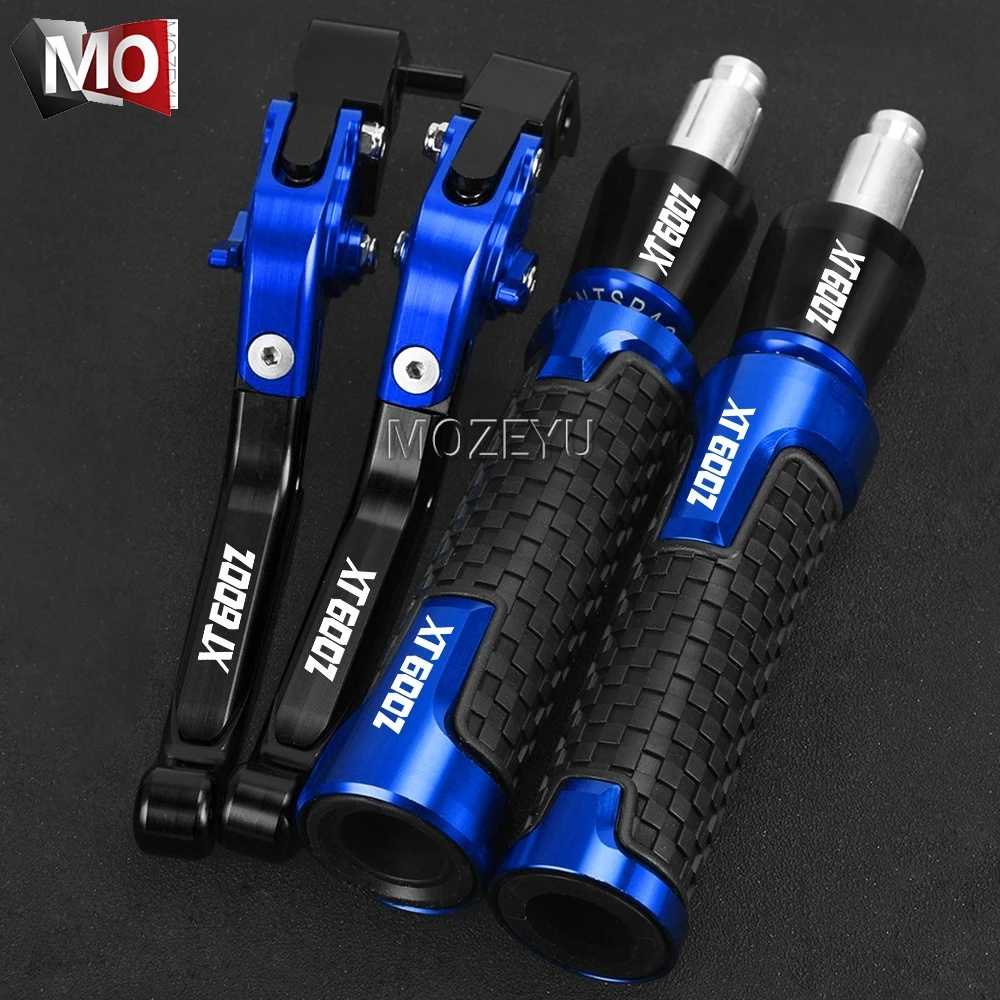 For YAMAHA XT600Z XT 600 Z TENERE 1984 1985 1986 Motorcycle adjustable Brake Clutch Levers 7/8''22mm Handlebar grips Handle ends