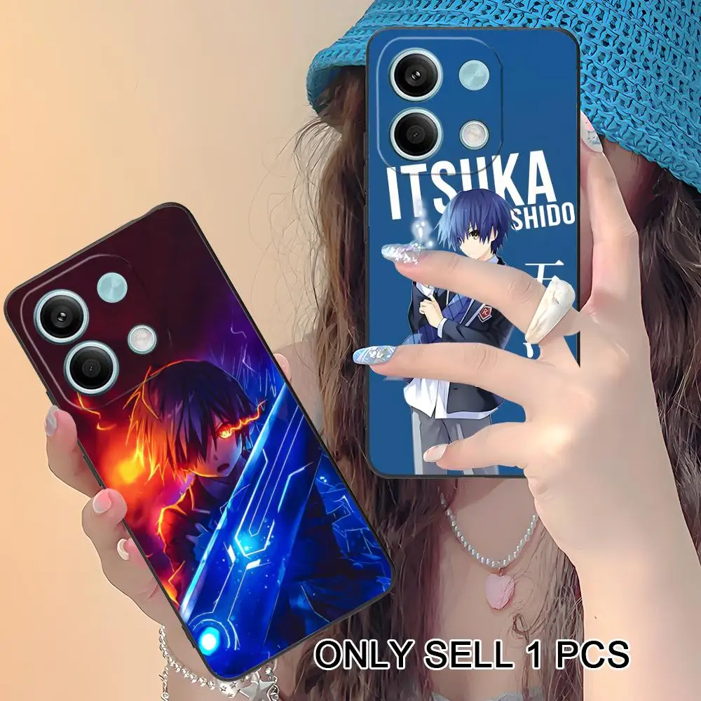 

Date a Live Itsuka Shido Phone Case for Xiaomi Redmi 15 14 13 12 A7 5 3 2 1 C Plus 4G 5G Soft TPU Shockproof Cover