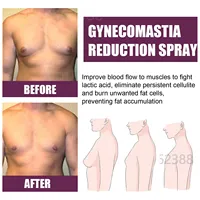 Chest Firming Spray Chest Massage Spray Male Breast Growth Firming Spray Gynecomastia Reduction Spray Chest Fat Reduction Spray