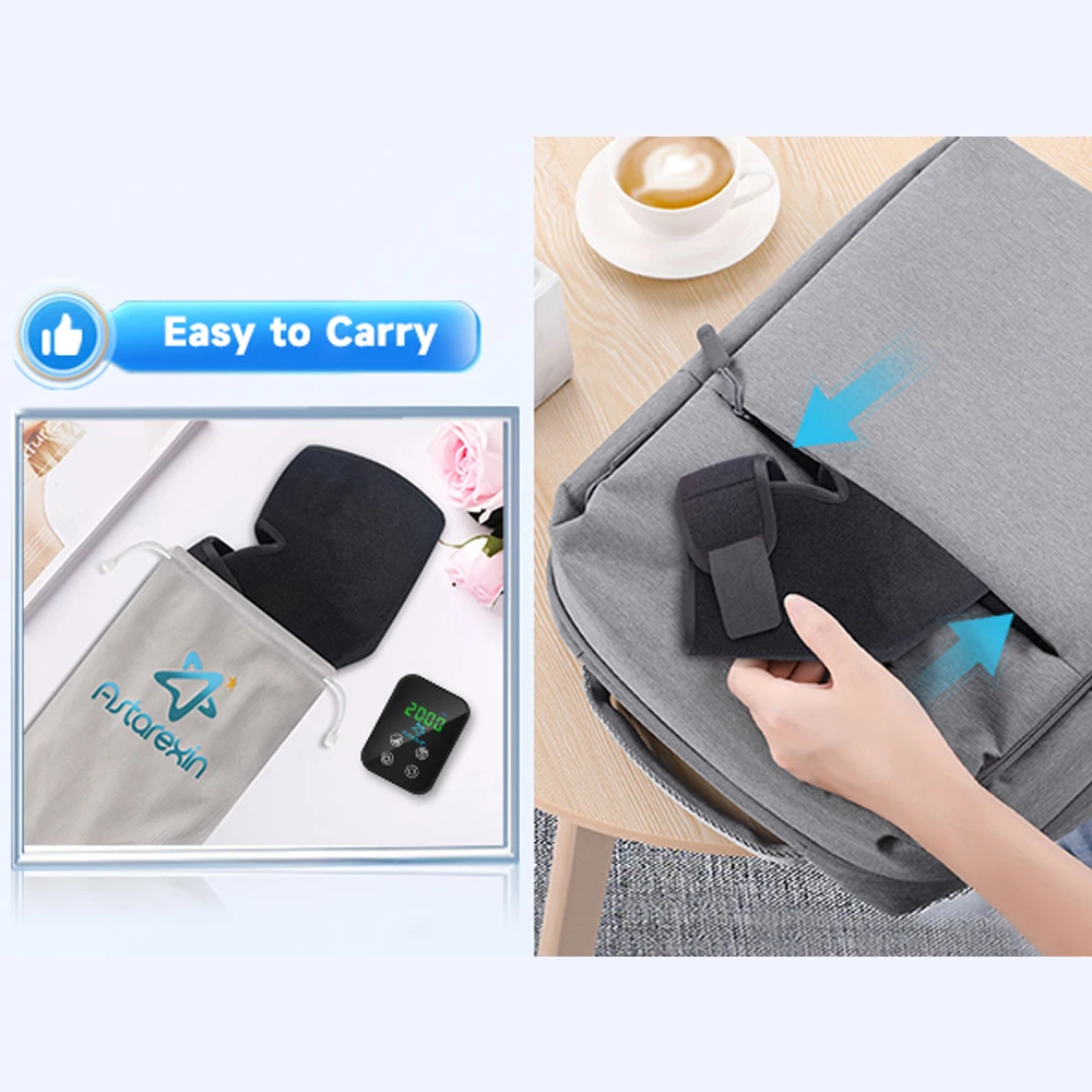 Astarexin Red Infrared Light Therapy Pad 660nm 850nm Red Light Heating Pain Relief Knee Brace Elbow Shoulder Wrap Mas Massager