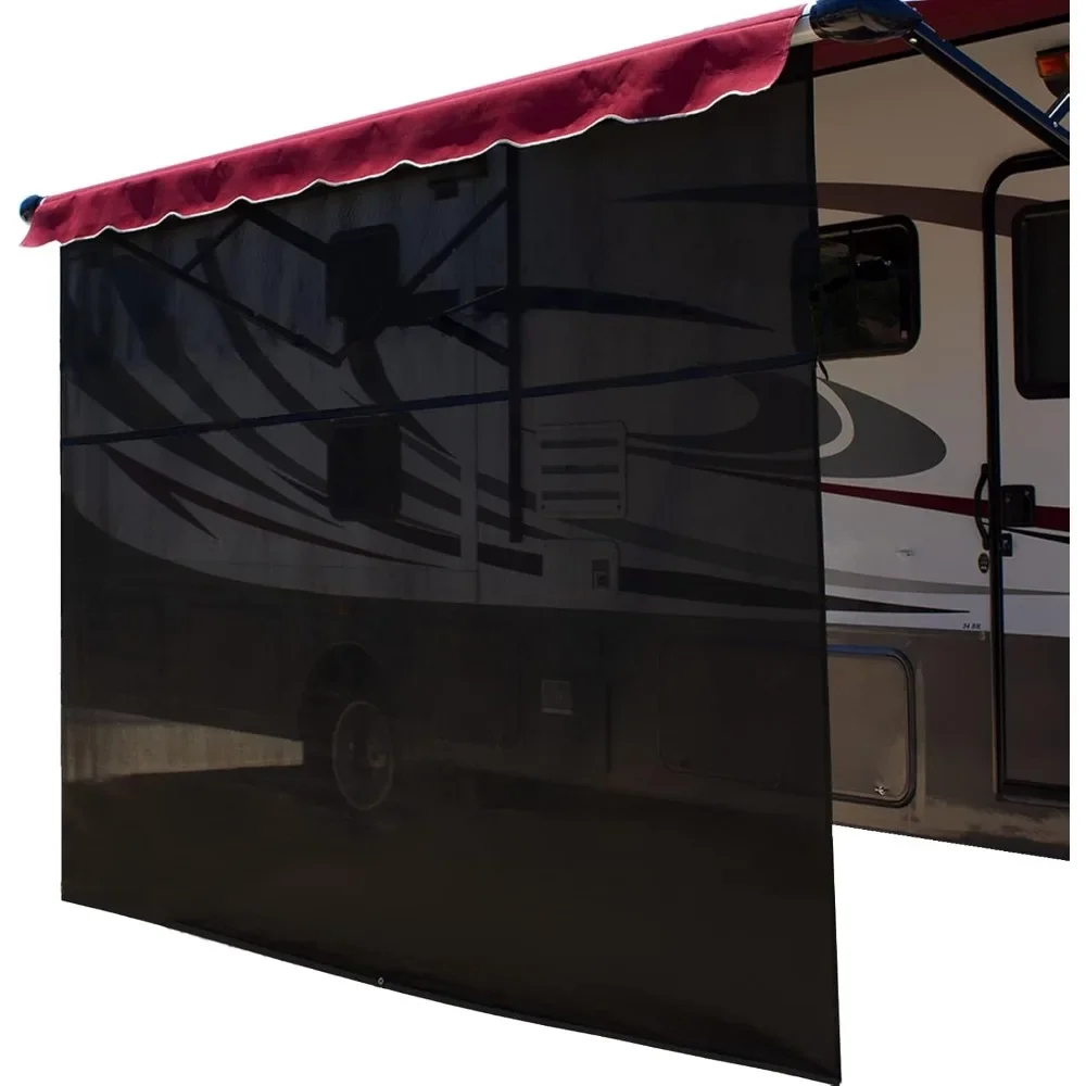 

- Vista Shade - RV Awning Shade Screen - Zipper Sun Screen Installs in Seconds